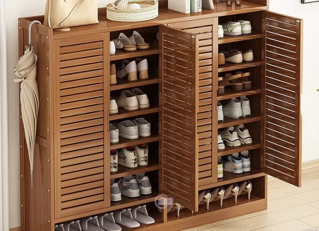 Tủ giày có phong cách cổ điển đơn giản Tủ giày có phong cách cổ điển đơn giản